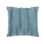 Solace Channel Faux Fur Cushion