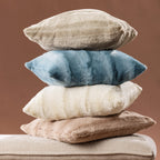 Solace Channel Faux Fur Cushion