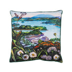 Design Plus Kiwiana Velvet Cushion Mahurangi