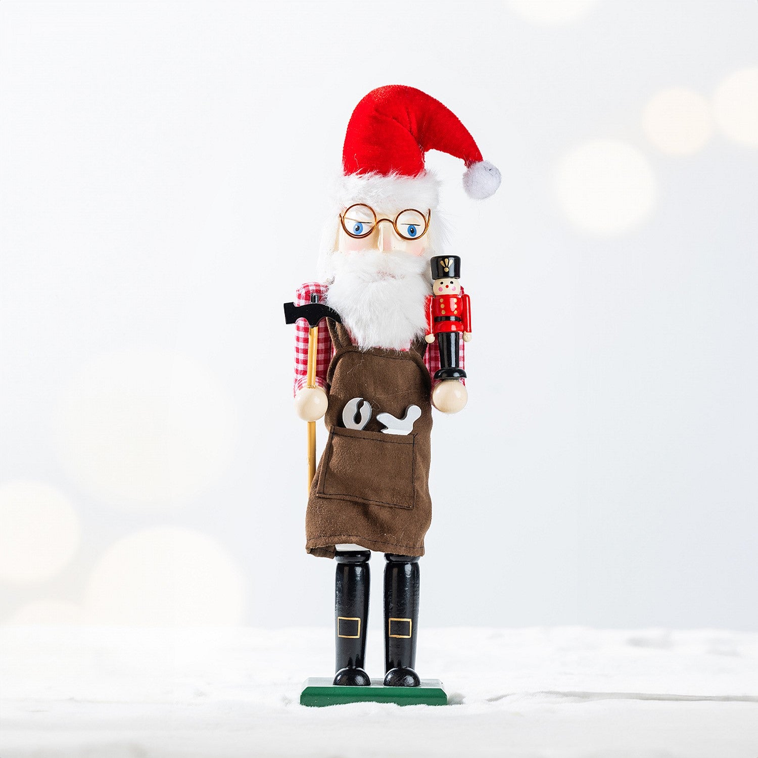 Christmas Wishes Workshop Nutcracker 38cm