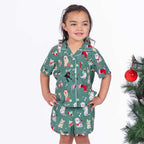 Christmas Wishes Ho Ho Ho Hounds Kids Pj Set