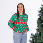 Christmas Wishes Traditional Xmas Light Up Jumper