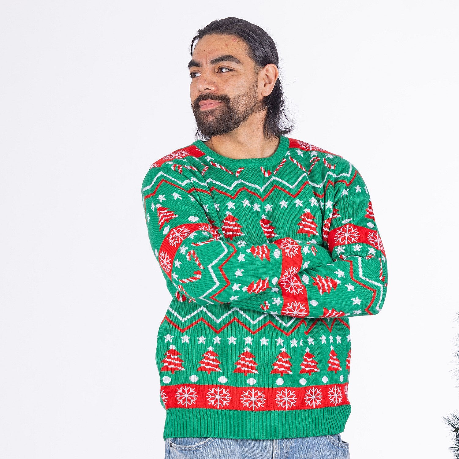 Christmas Wishes Traditional Xmas Light Up Jumper