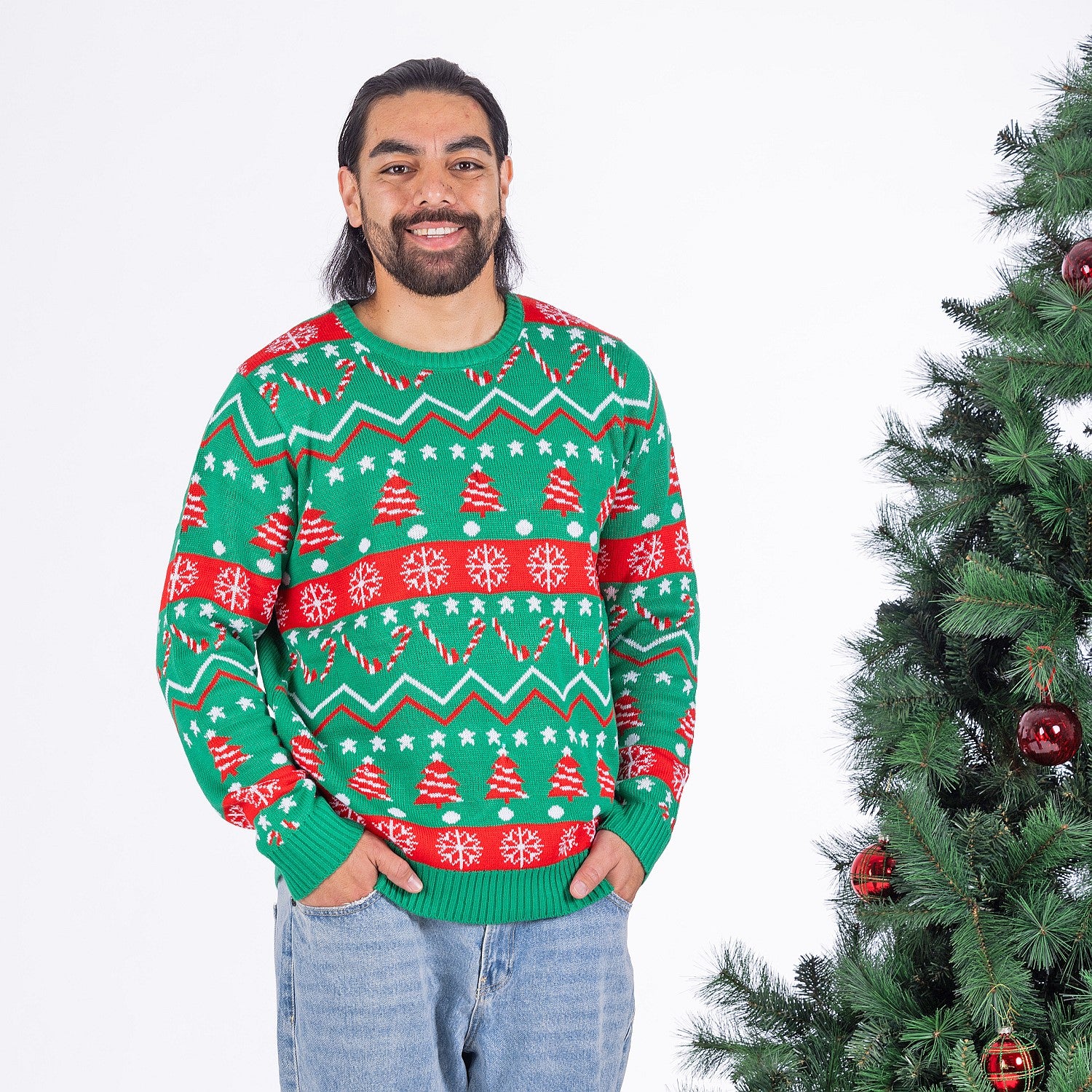 Christmas Wishes Traditional Xmas Light Up Jumper