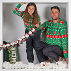 Christmas Wishes Traditional Xmas Light Up Jumper