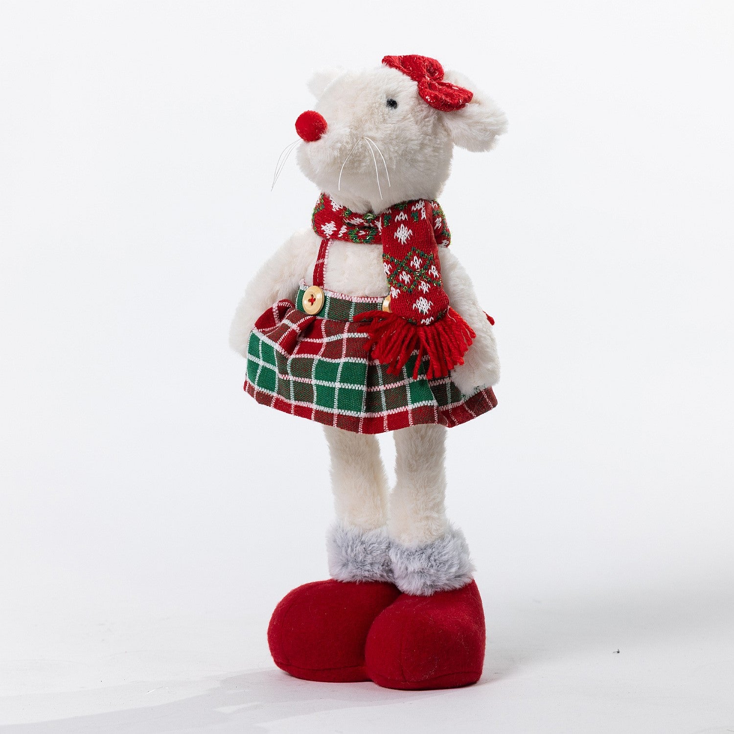 Christmas Wishes Standing Christmas Mrs Mouse