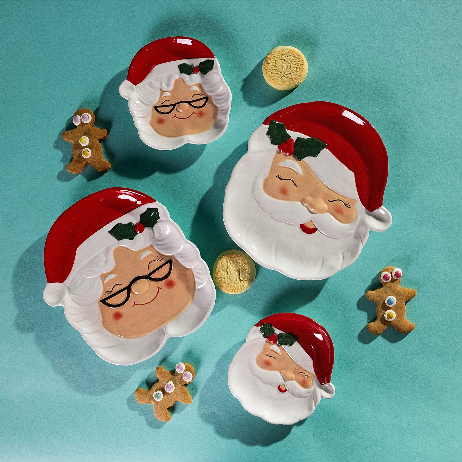 Christmas Wishes Mrs Claus Plate