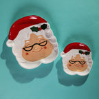 Christmas Wishes Mrs Claus Plate