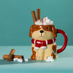 Christmas Wishes Xmas Dog Mug