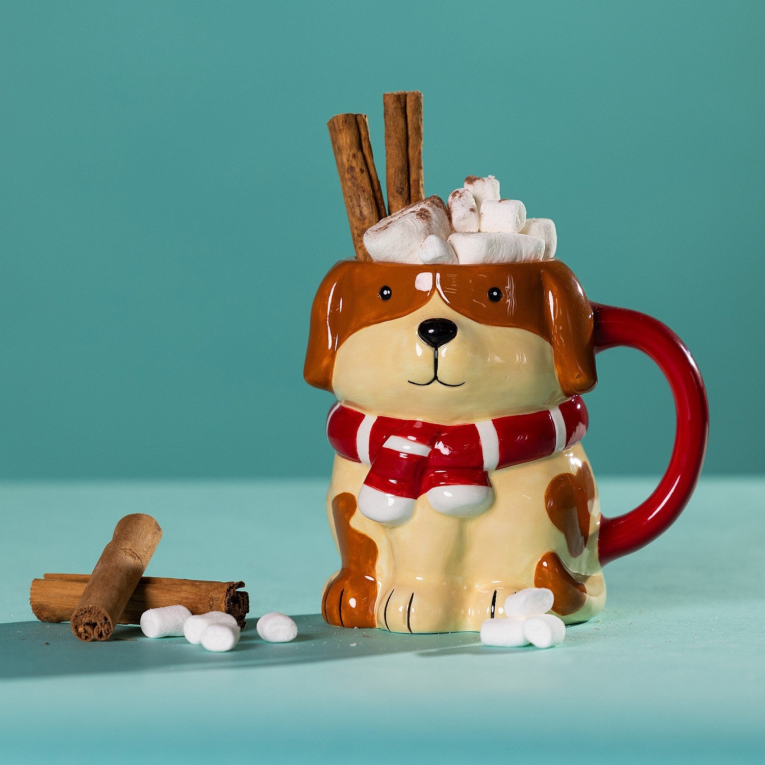 Christmas Wishes Xmas Dog Mug