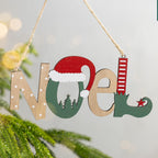 Christmas Wishes Noel Hanging Decoration
