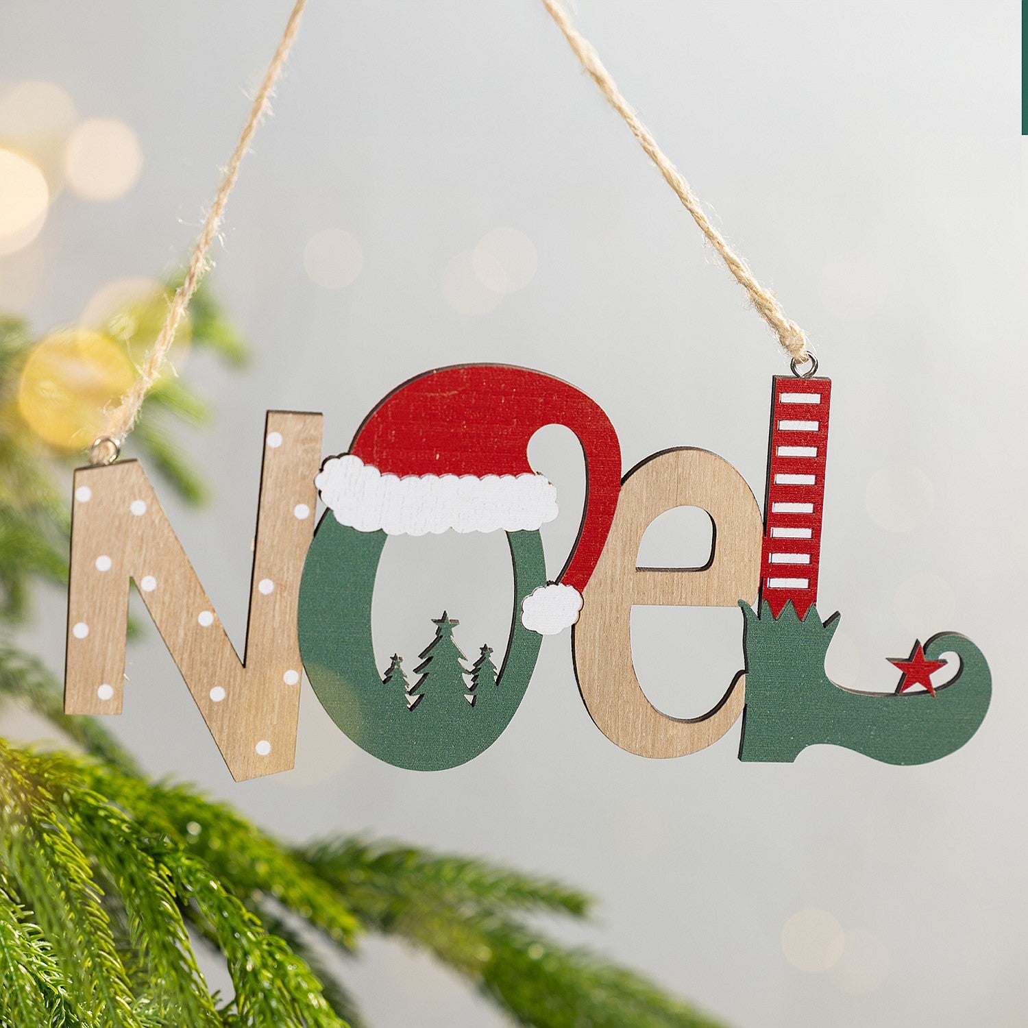 Christmas Wishes Noel Hanging Decoration