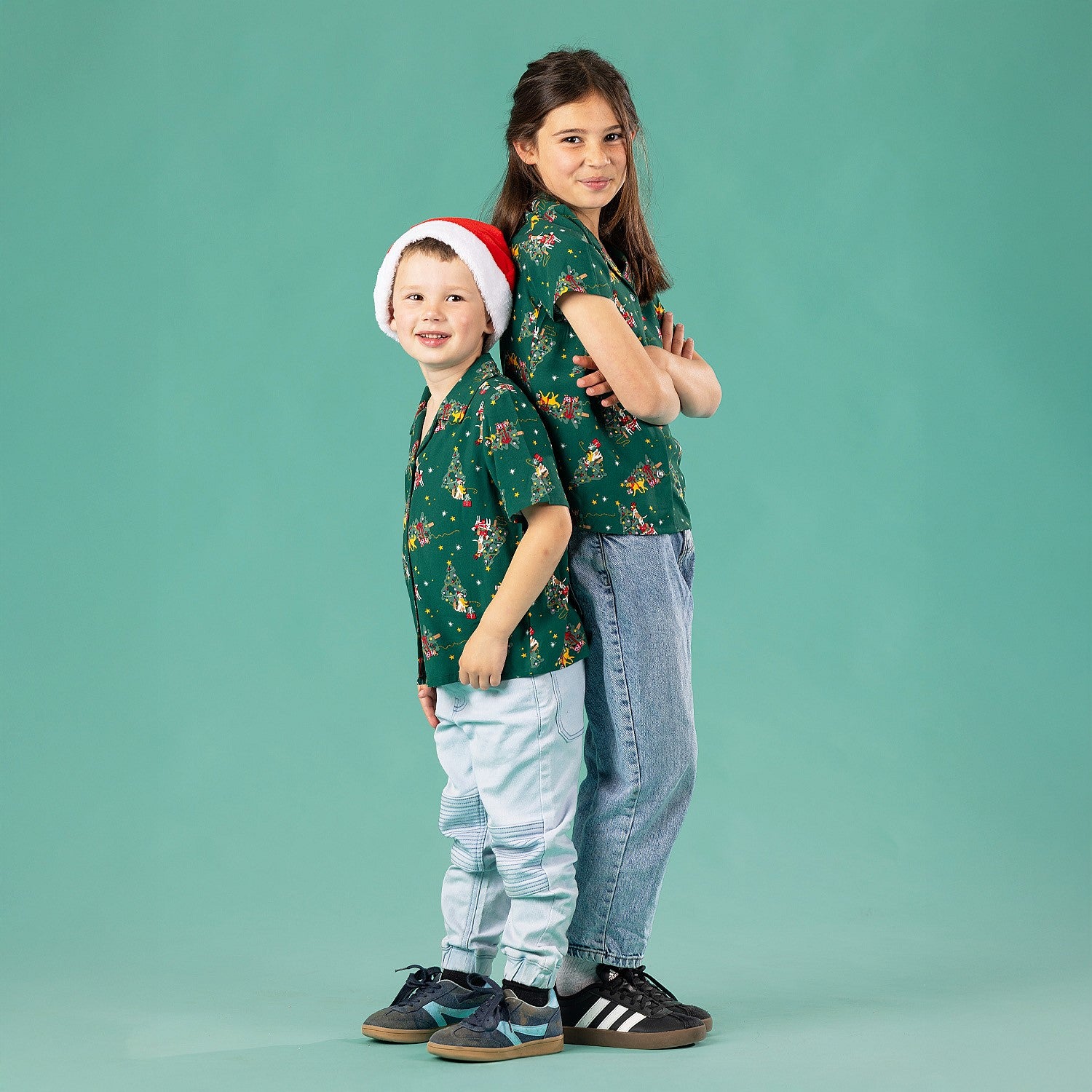 Christmas Wishes Kids Xmas Dog Shirt