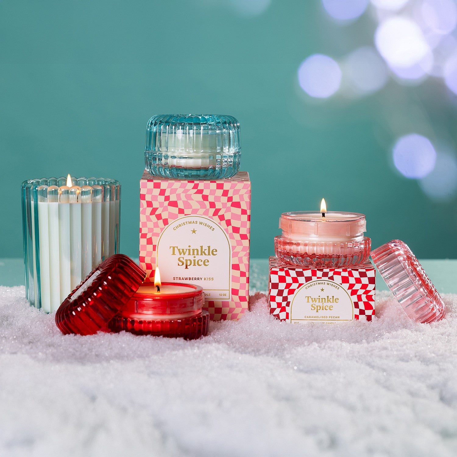 Christmas Wishes Twinkle Spice Candle 340g