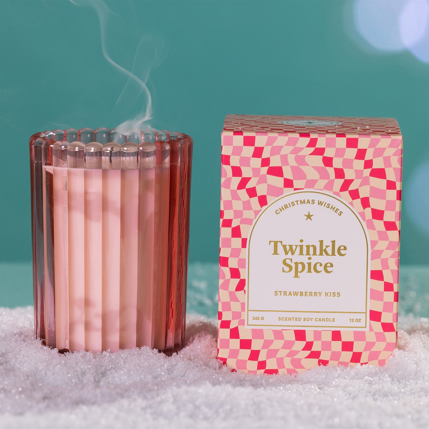 Christmas Wishes Twinkle Spice Candle 340g