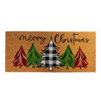 Christmas Wishes Meri Kirihimete Coir Mat