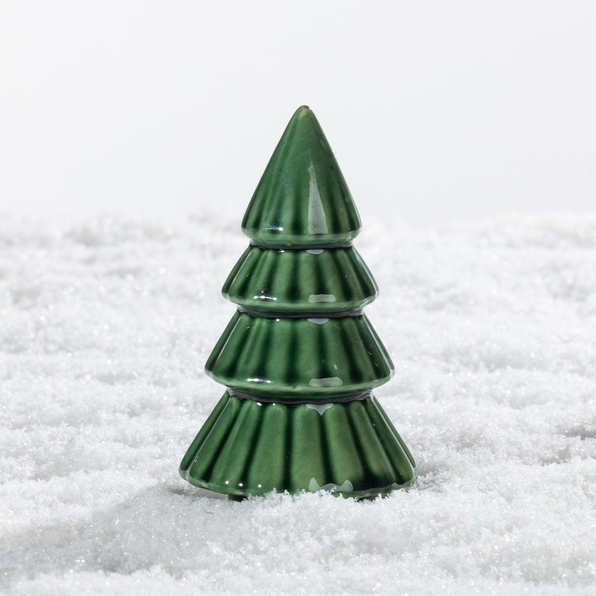 Christmas Wishes Ceramic Green Christmas Tree Decoration