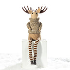 Moose Christmas long legs