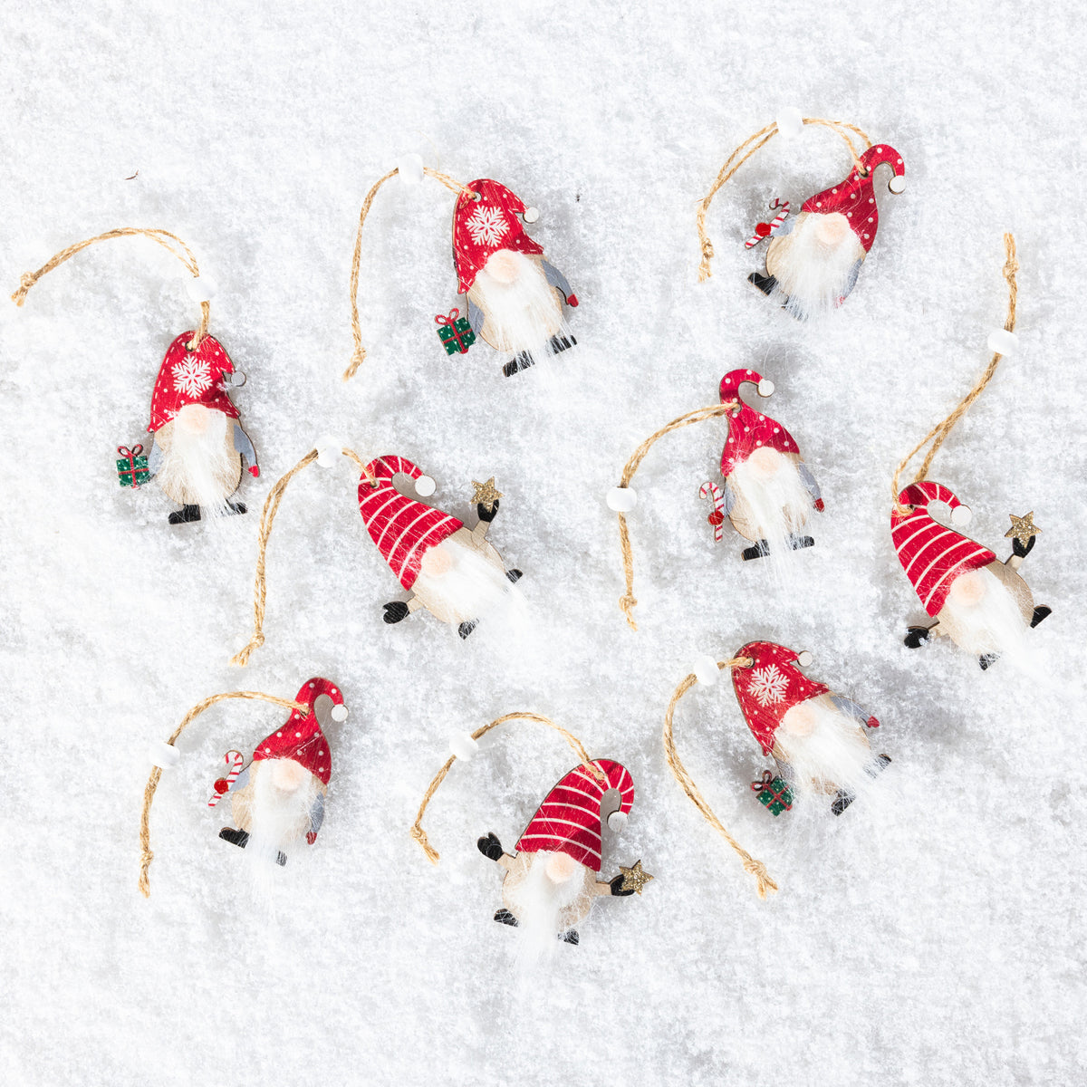 Christmas Wishes Gnome Decorations 