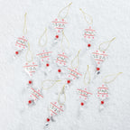 Christmas Wishes Set of 12 Christmas Decorations