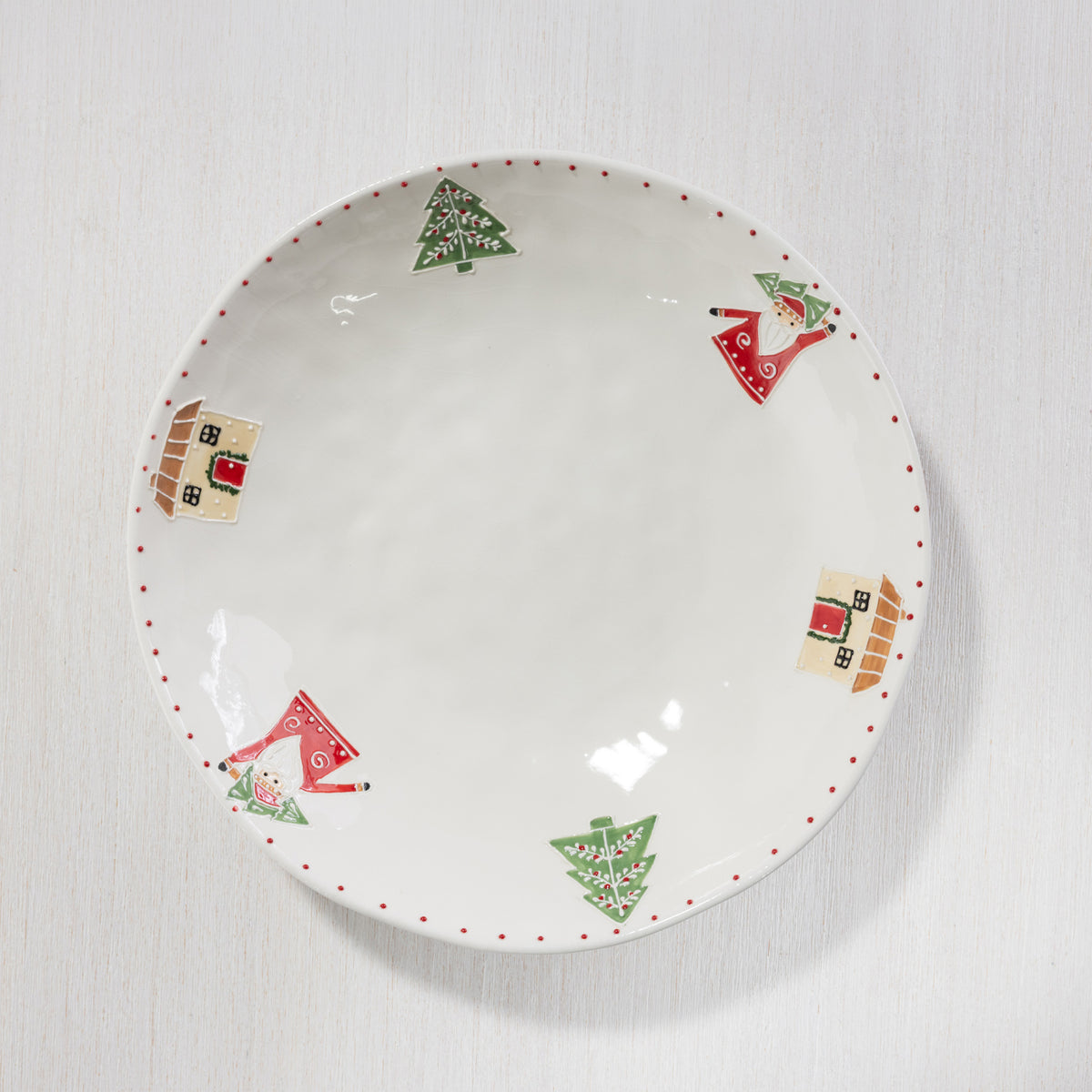 Christmas Wishes Christmas Huggle Salad Bowl