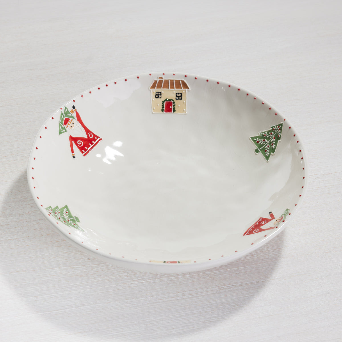 Christmas Wishes Christmas Huggle Salad Bowl