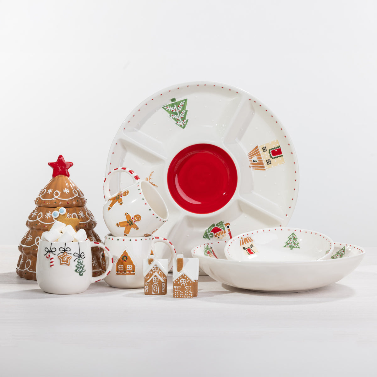 Christmas Wishes Christmas Huggle Salad Bowl