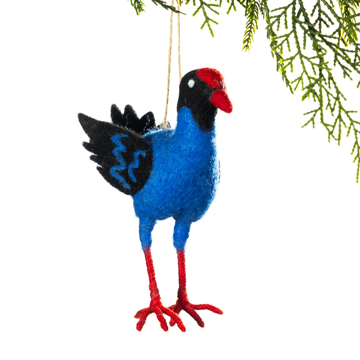 Pūkeko christmas decoration
