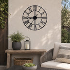Outsidings Outdoor Metal Wall Clock