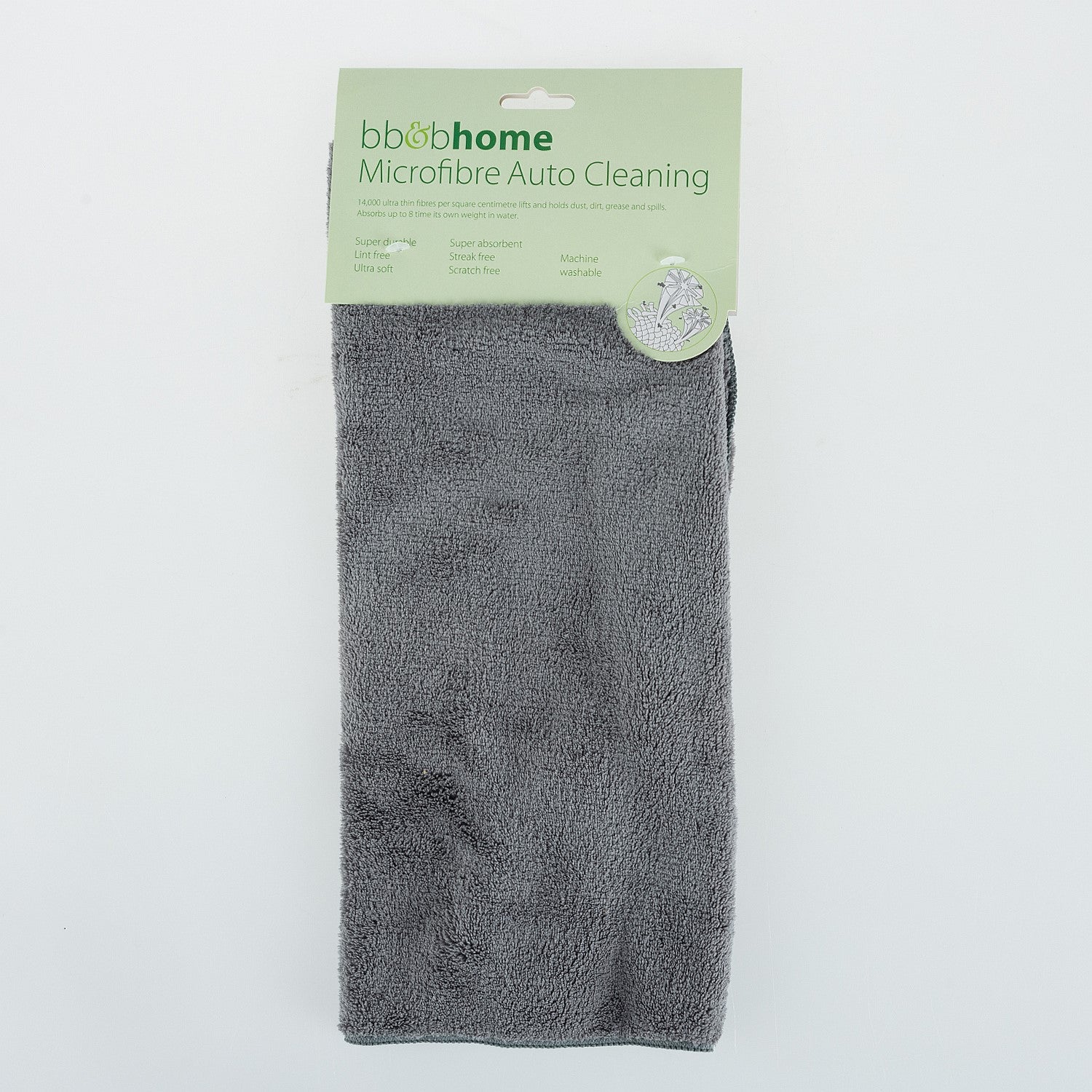 bb&b Home Microfibre Car Polishing Cloth