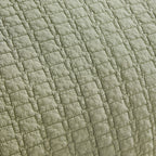 Fieldcrest Isla Sand Washed Coverlet Set Sage