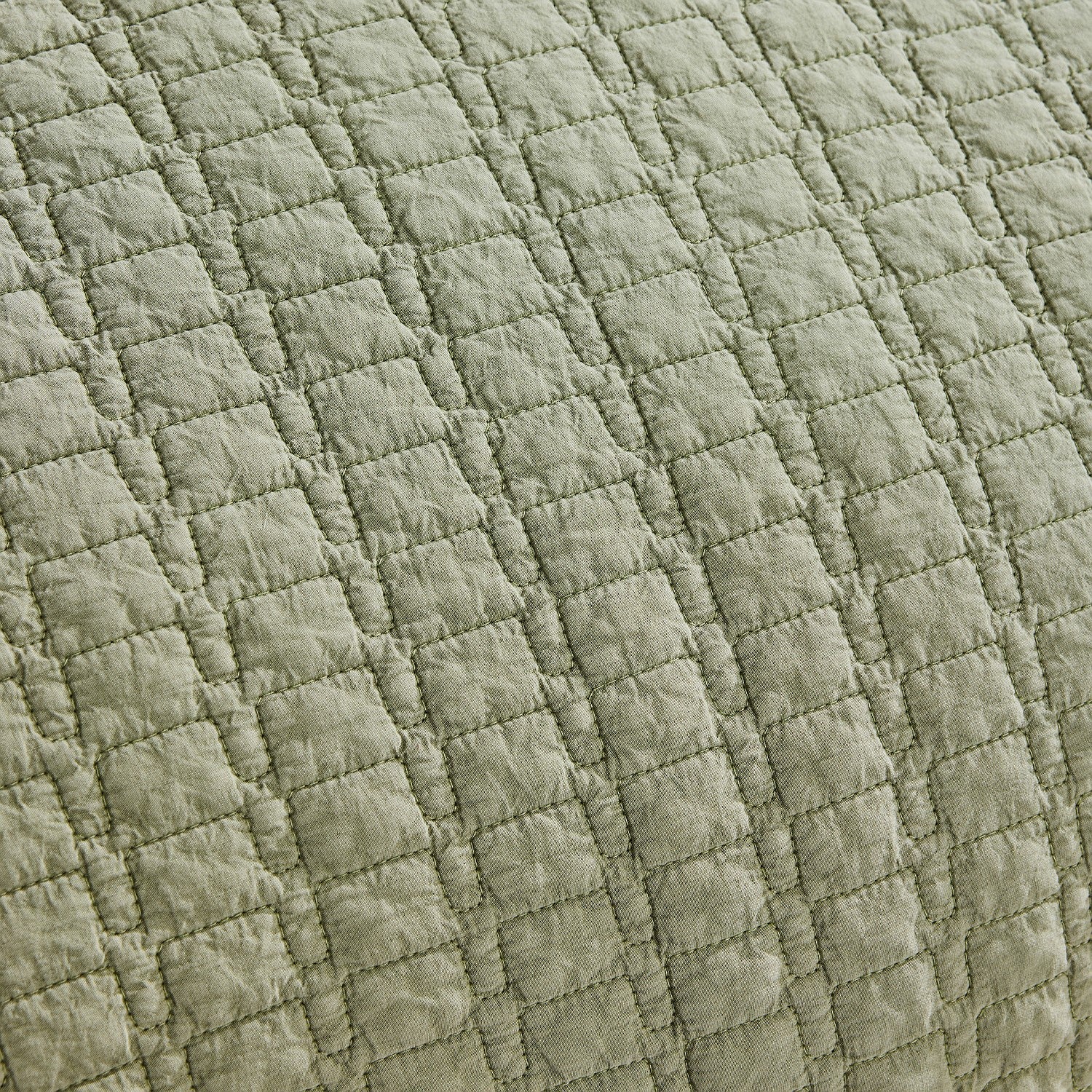 Fieldcrest Isla Sand Washed Coverlet Set Sage