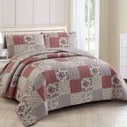 Solace Bethany Patchwork Coverlet Set
