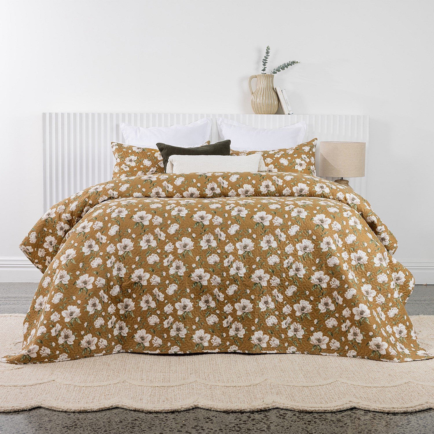 Home Co. Andie Microfibre Coverlet Set