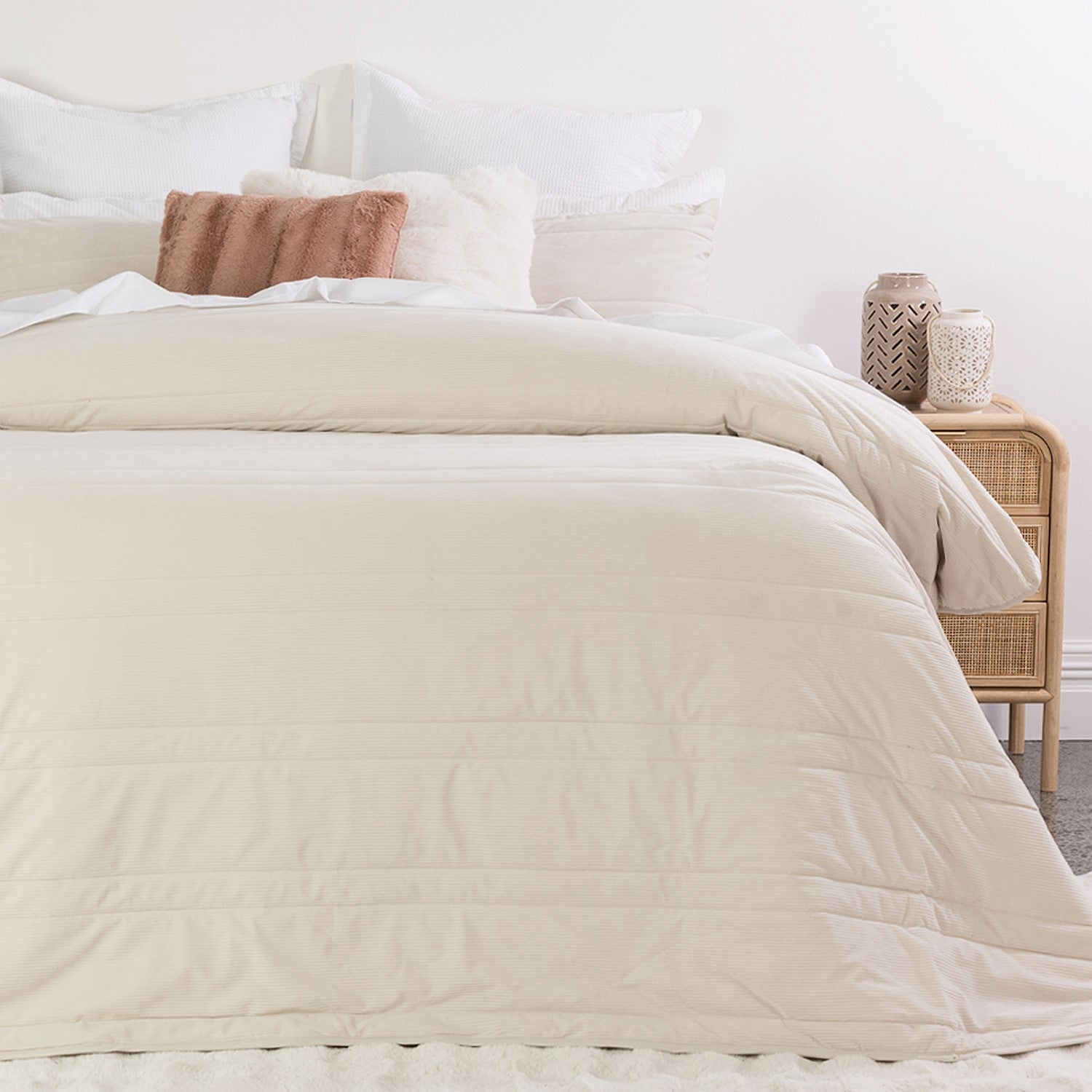 Home Co. Mia Corduroy Coverlet Set