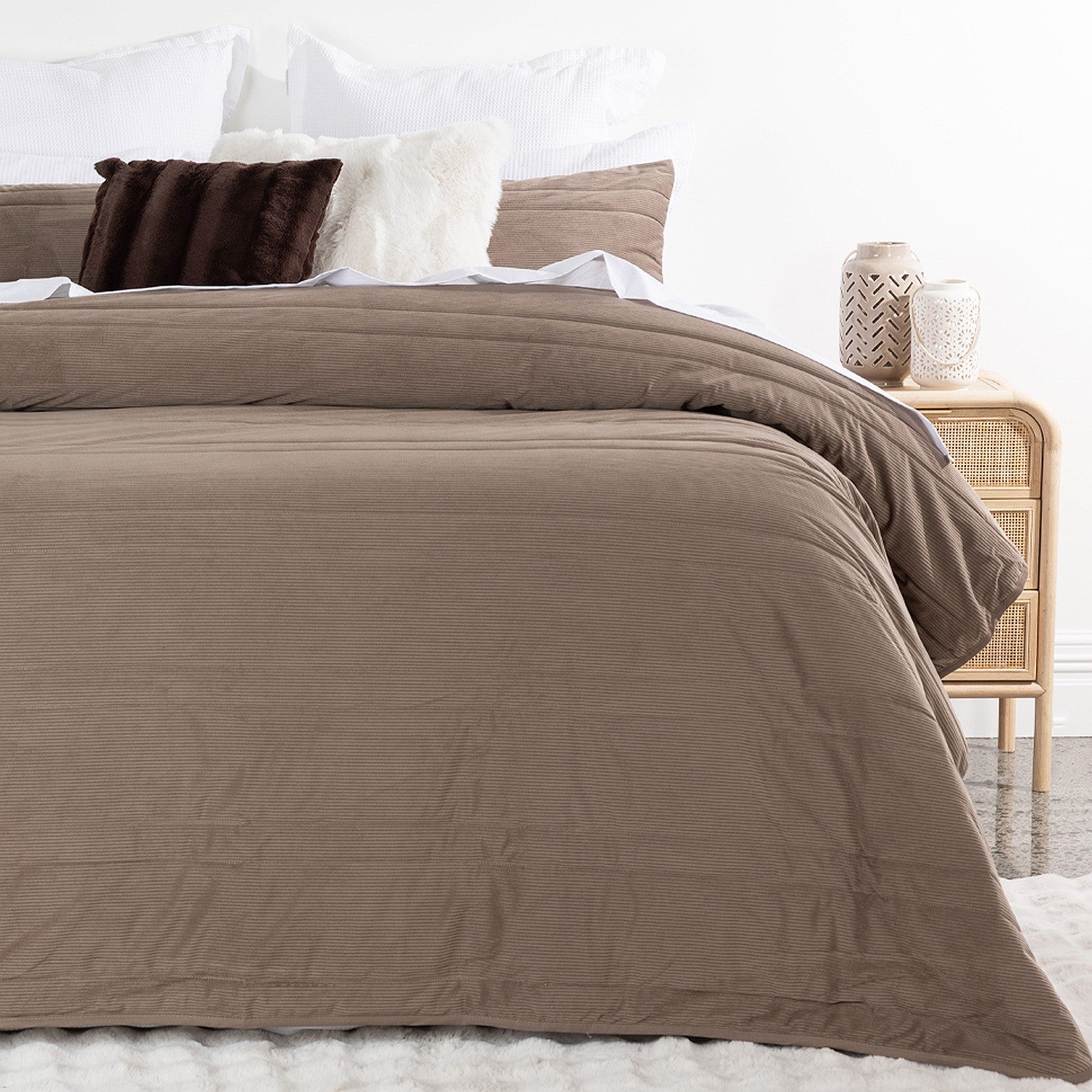 Home Co. Mia Corduroy Coverlet Set