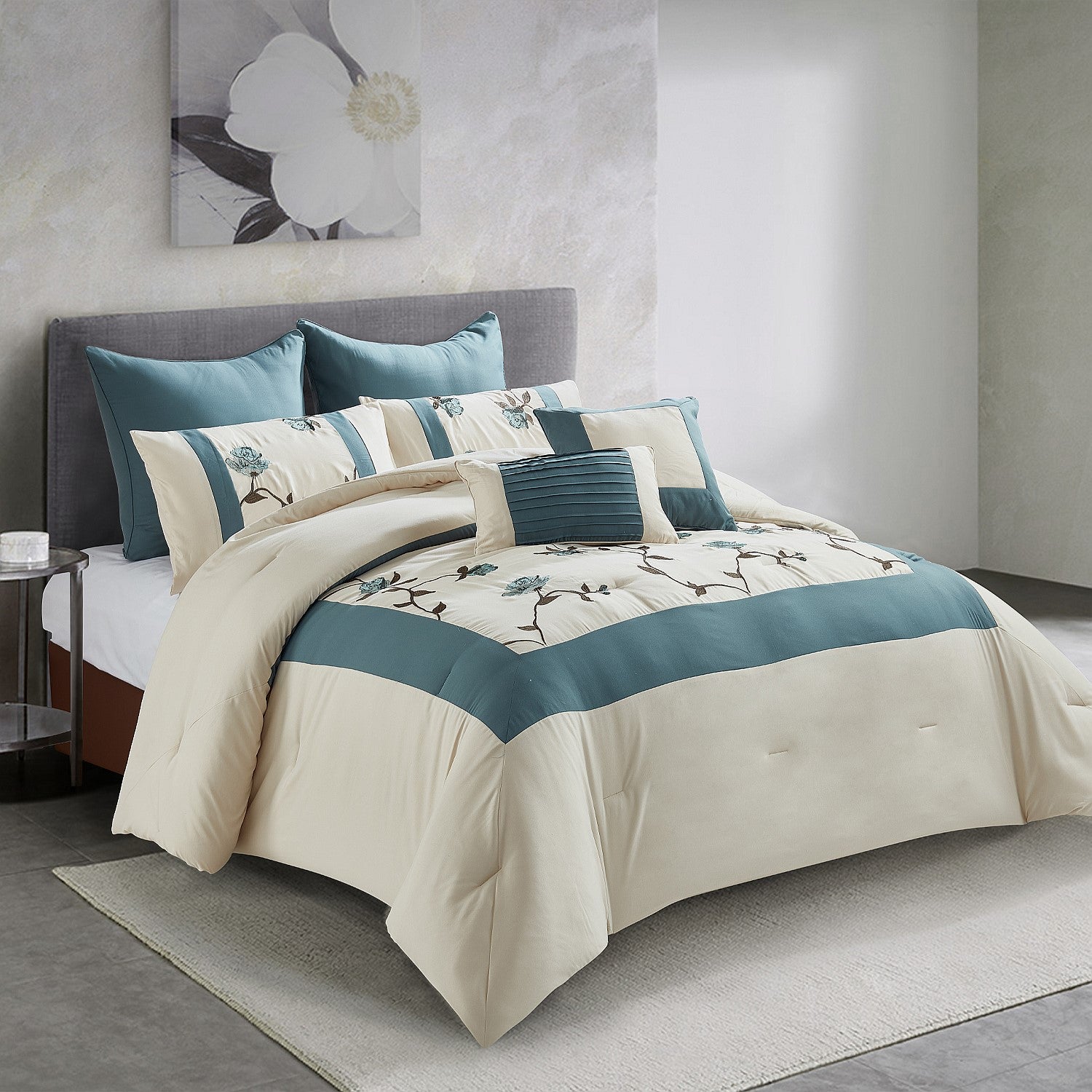 Solace Evelyn 7-Piece Comforter Set