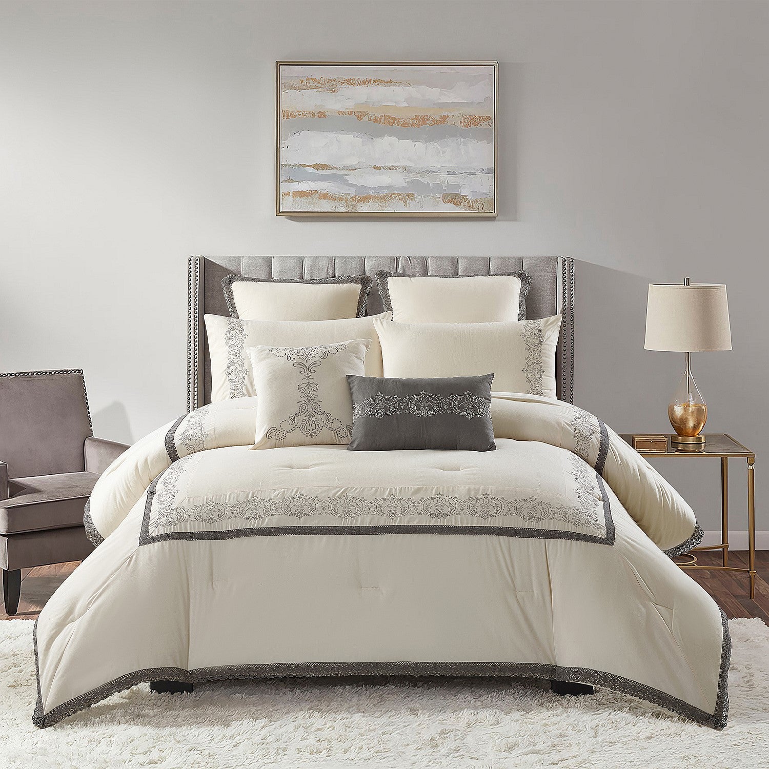 Solace Kaleb 7 Piece Comforter Set
