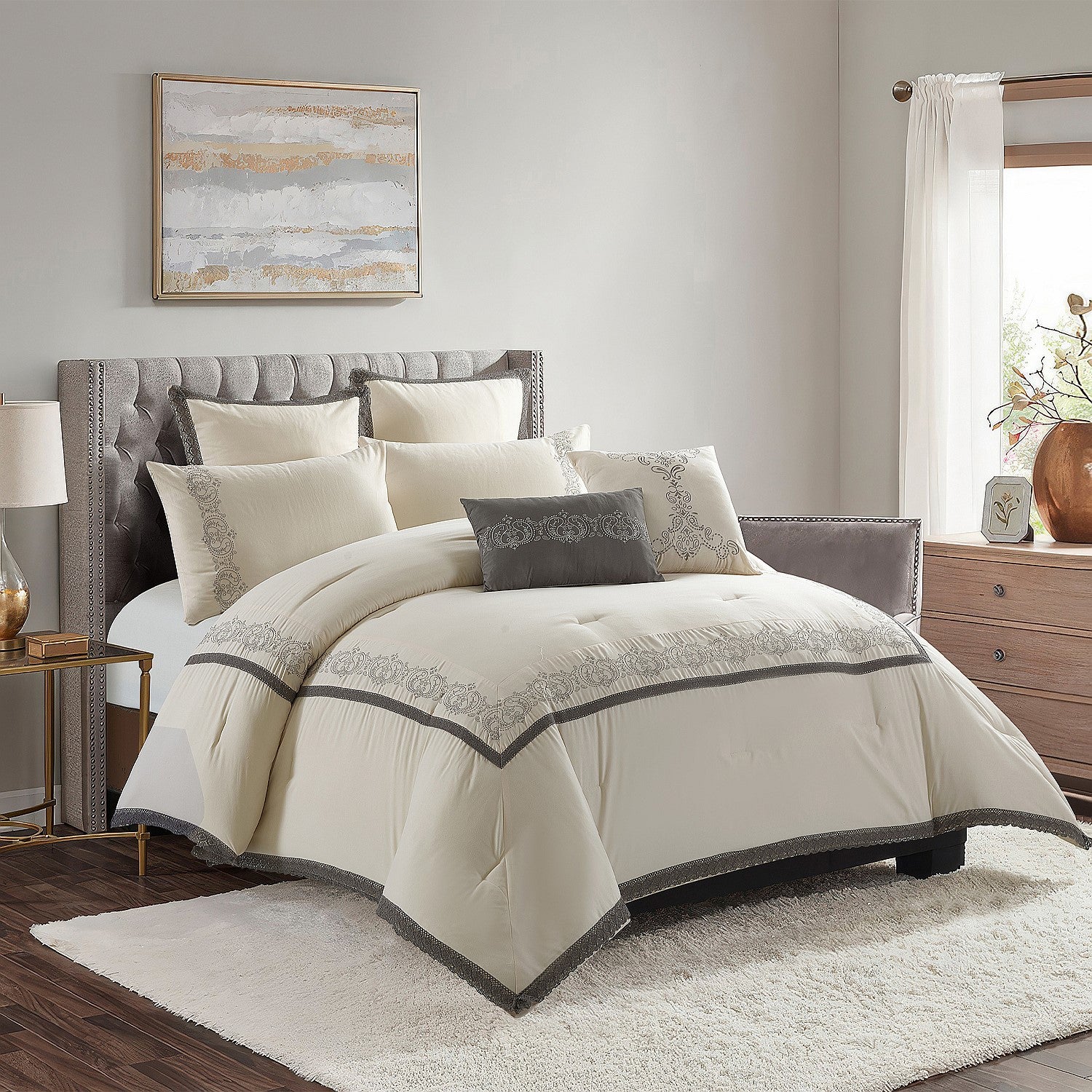 Solace Kaleb 7 Piece Comforter Set