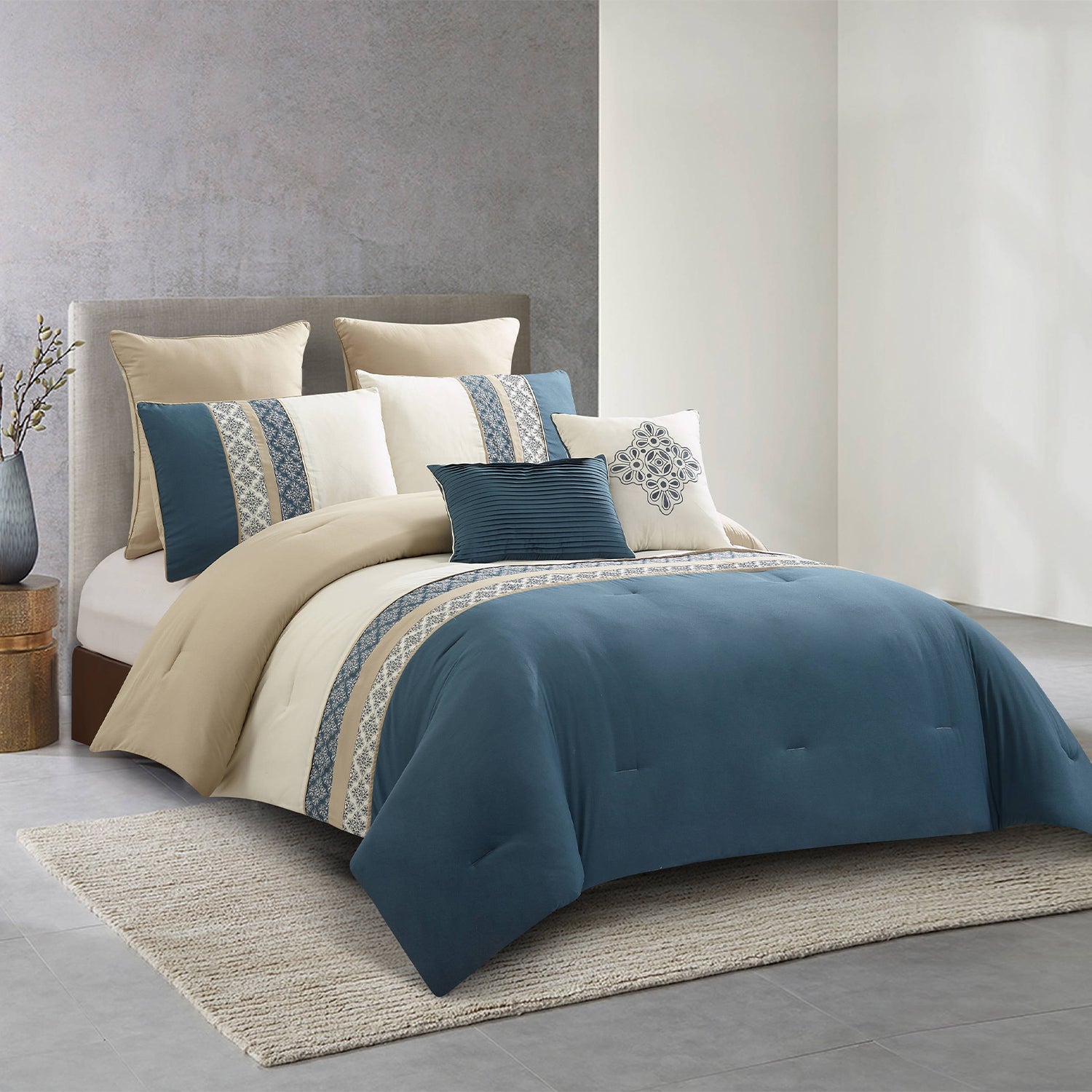 Solace Colin 7 Piece Comforter Set