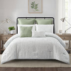 Solace Hyacinth 7 Piece Comforter Set