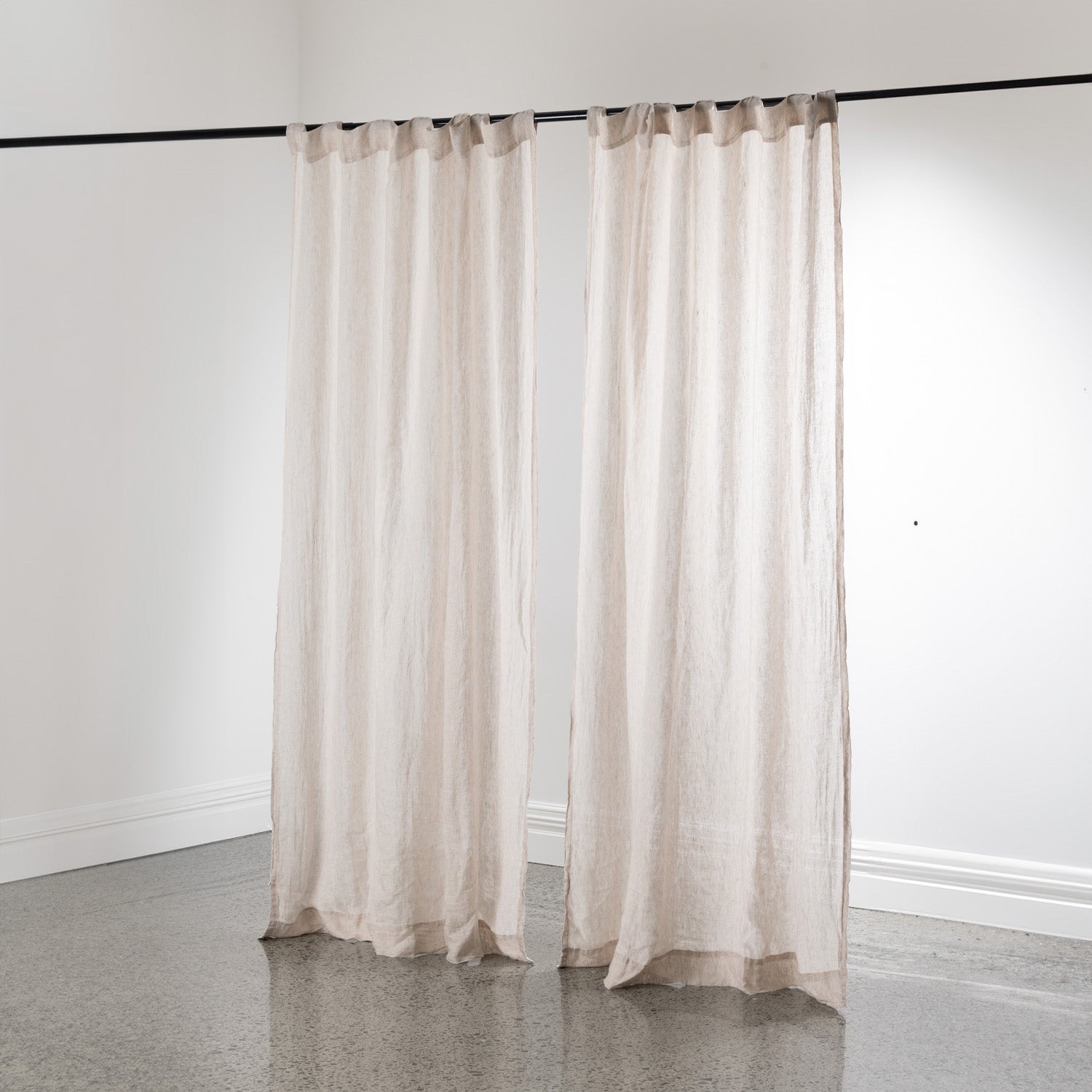 Ecoanthology Linen Curtain Pair