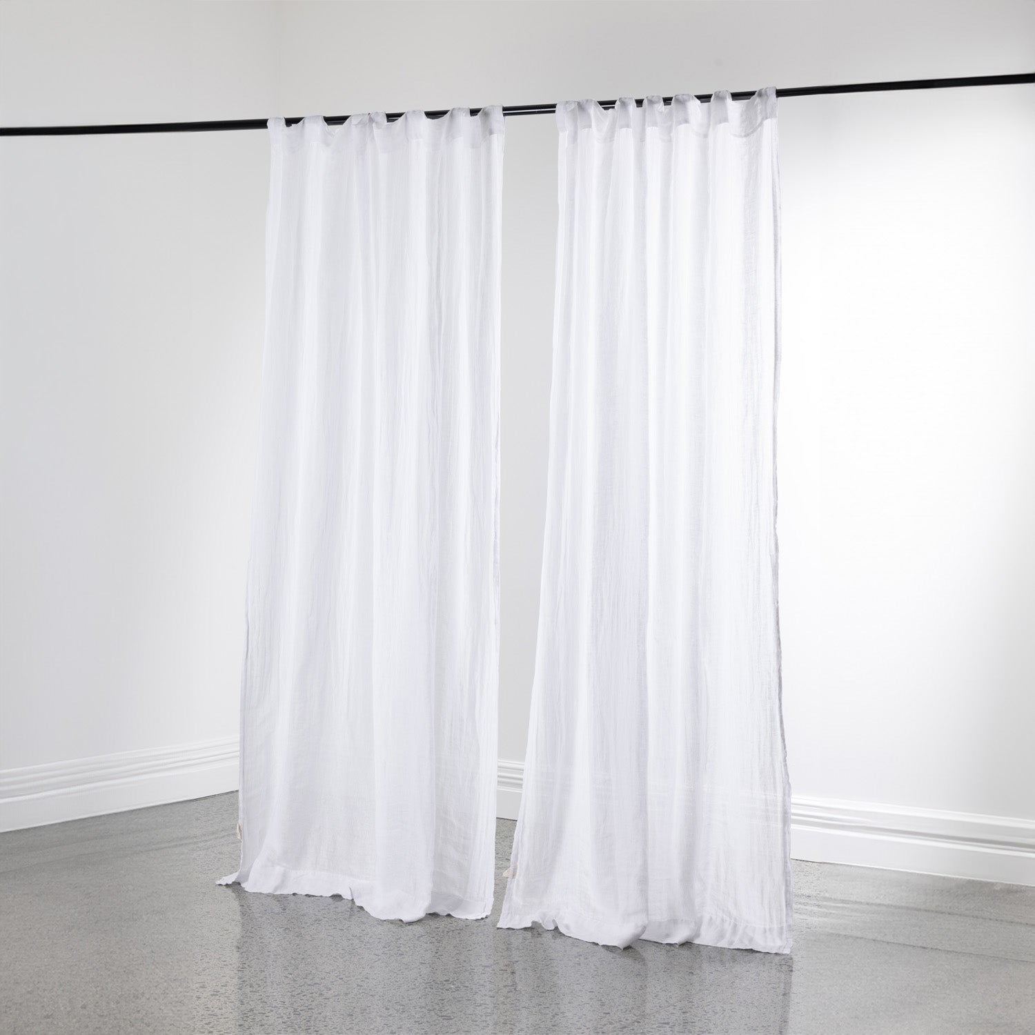 Ecoanthology Linen Curtain Pair