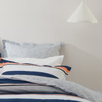 Logan & Mason Ellis 225TC 60% Cotton Duvet Cover Set