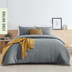 Istoria Home Chunky Waffle Duvet Cover