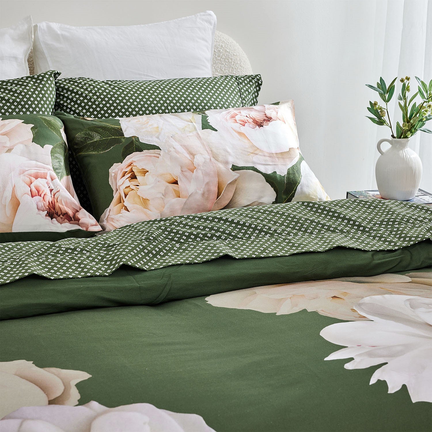 Gracious Living Nova Cotton Duvet Cover Set