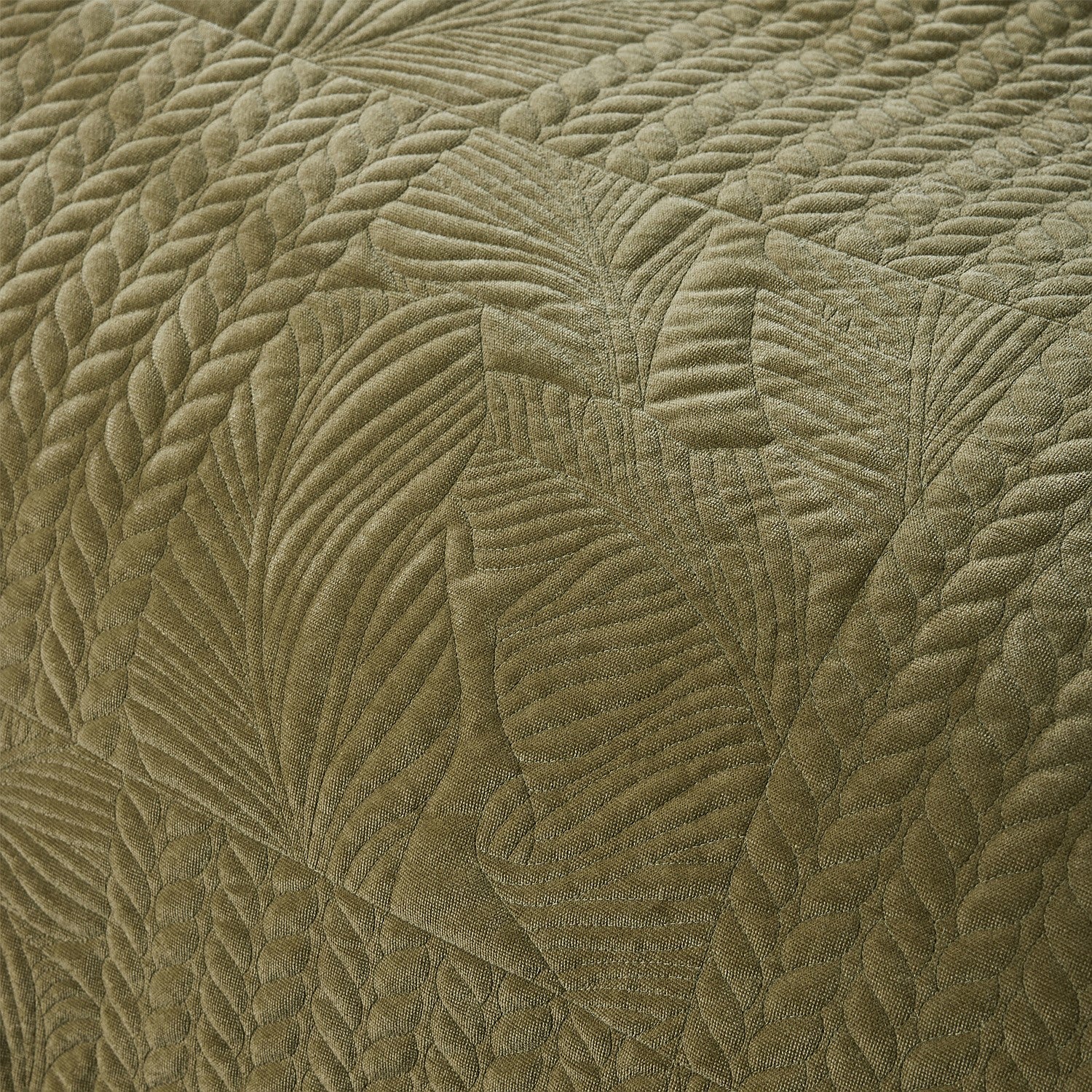 Fieldcrest Kaia Quilted Velvet Duvet Cover Set