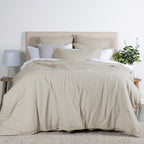 Cove Linen Look Cotton Duvet Cover Set