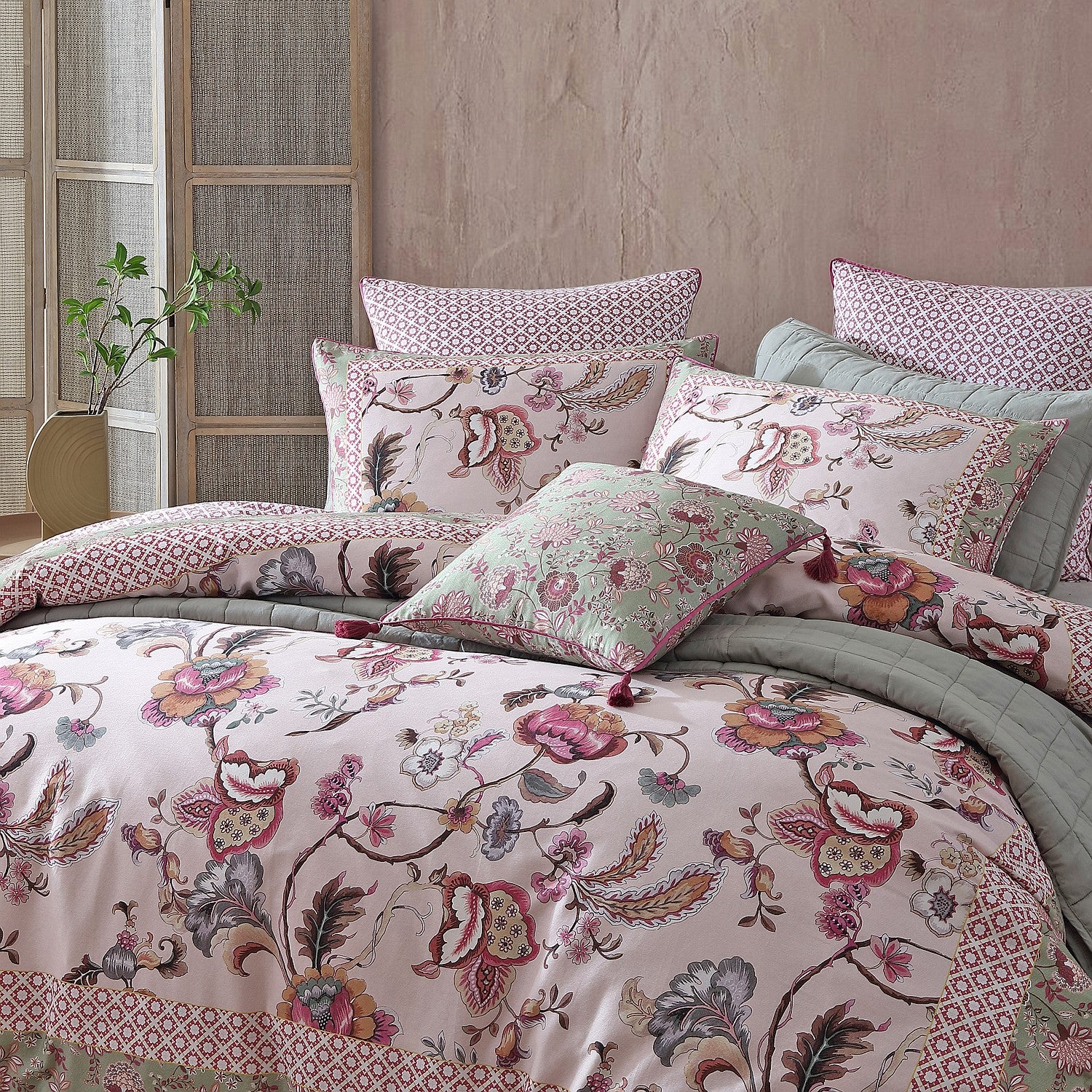 Logan & Mason Lorelai Cotton Duvet Cover Set