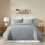 Gracious Living Adeline Cotton Duvet Cover Set